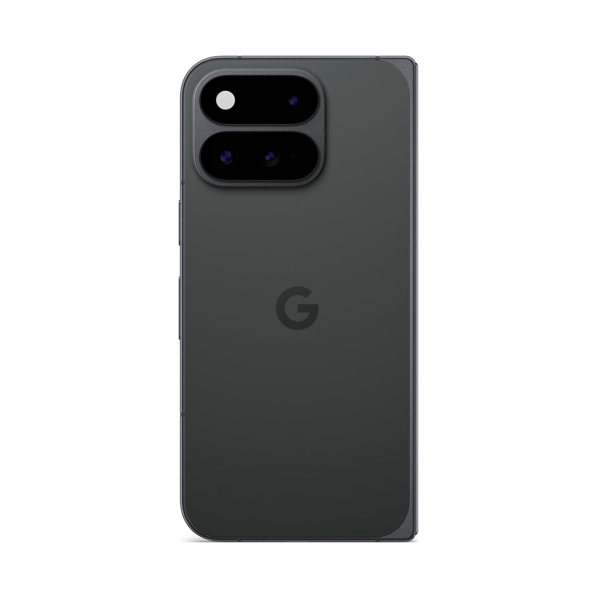 Google Pixel 11 Pro Fold in Obsidian, rear view