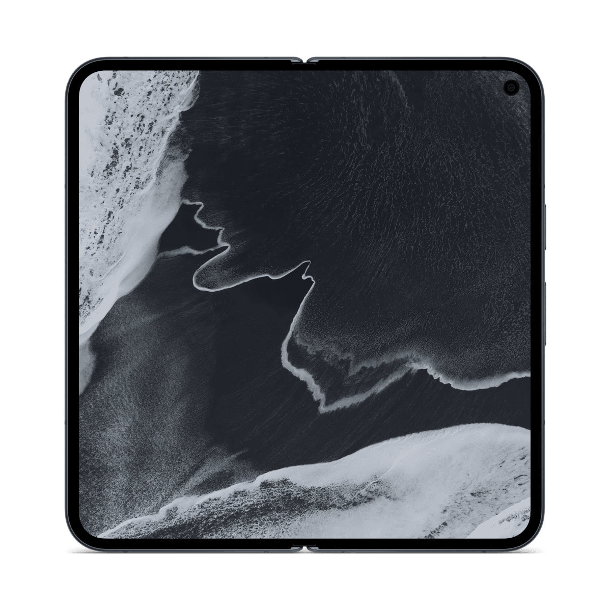 Google Pixel 11 Pro Fold in Obsidian, open screen view