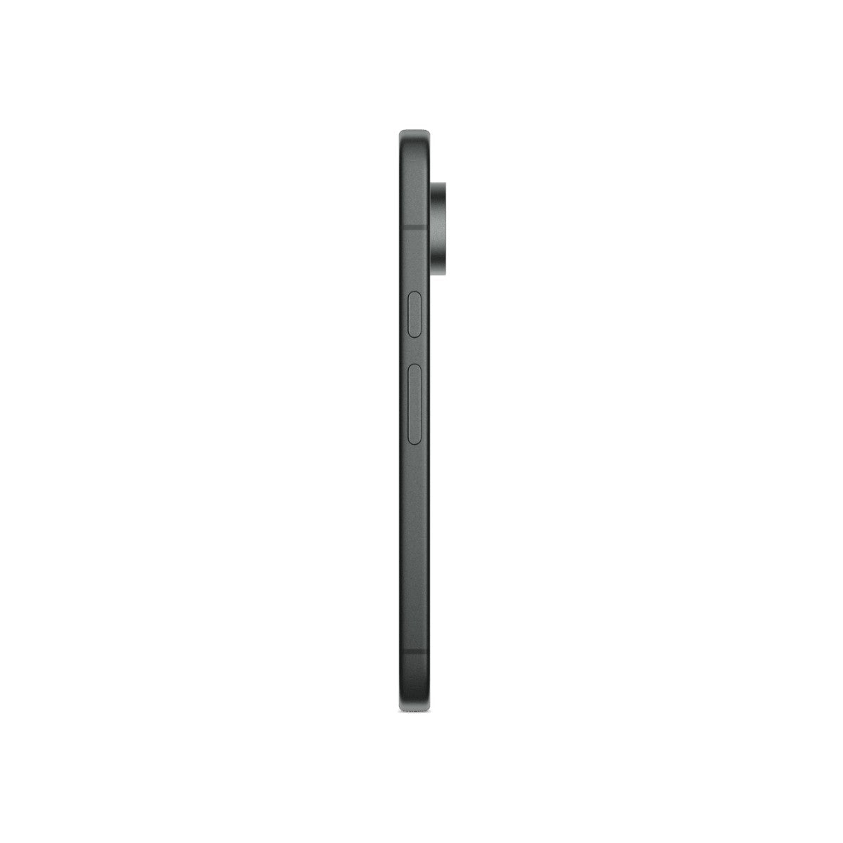 Google Pixel 11 Pro in Obsidian, side view