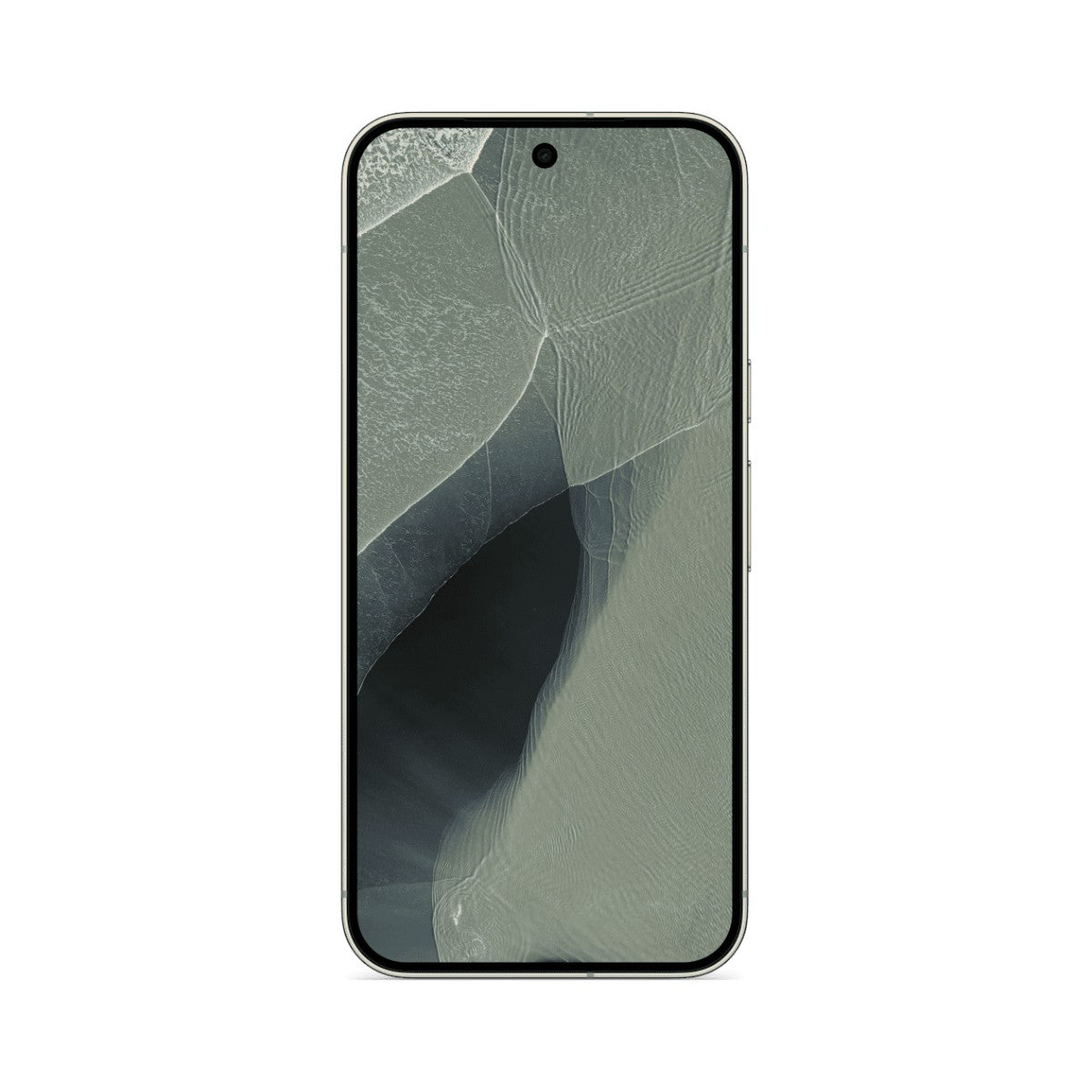 Google Pixel 11 Pro XL in Olive, front view