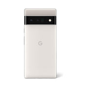 Google Pixel 6 Pro in Cloudy White, rear view