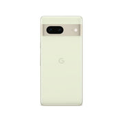 Google Pixel 7 in Lemongrass, rear view