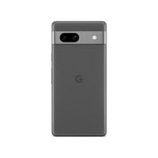 Google Pixel 7a in Charcoal, rear view