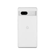 Google Pixel 7a in Snow, rear view