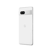 Google Pixel 7a in Snow, side view