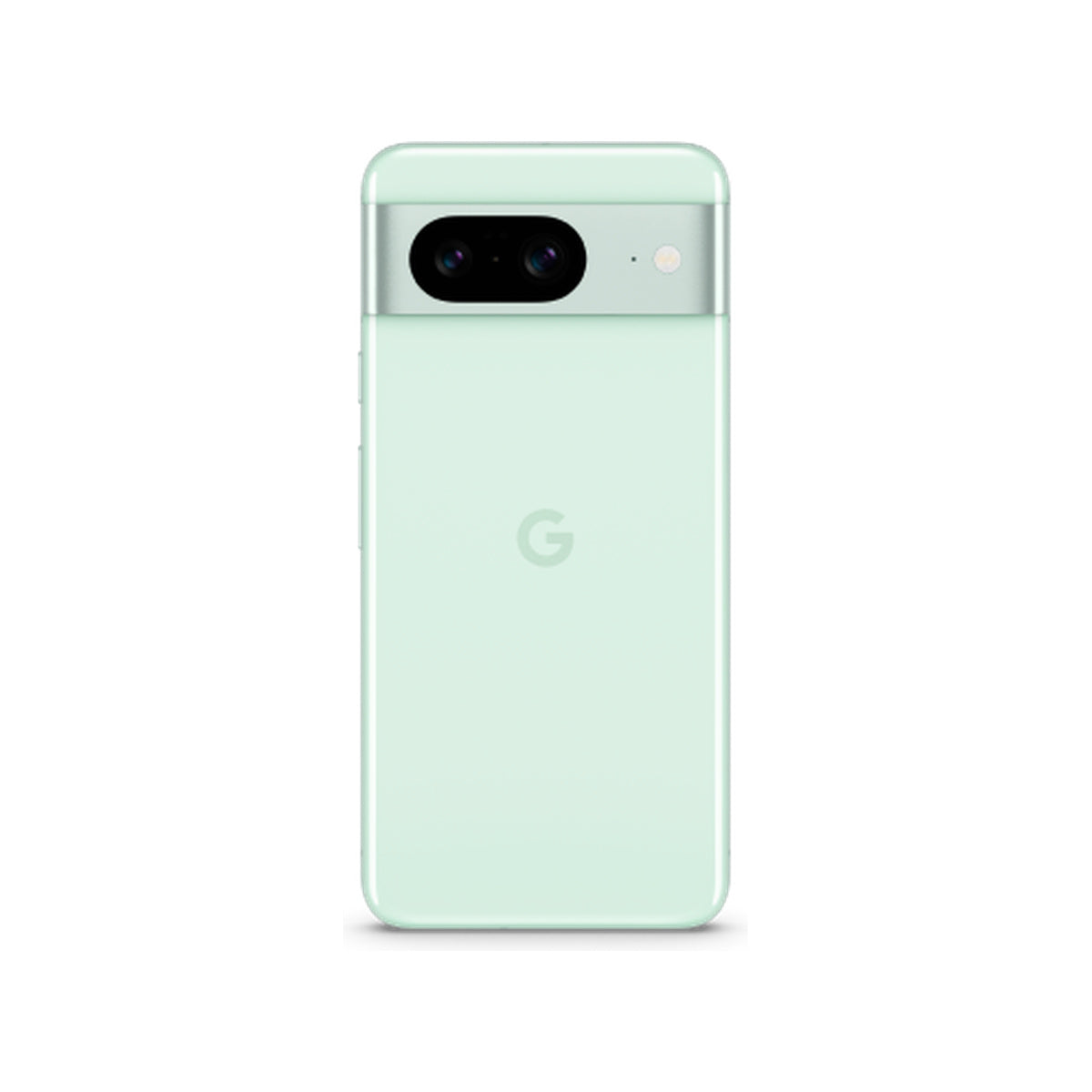 Google Pixel 8 in Mint, rear view
