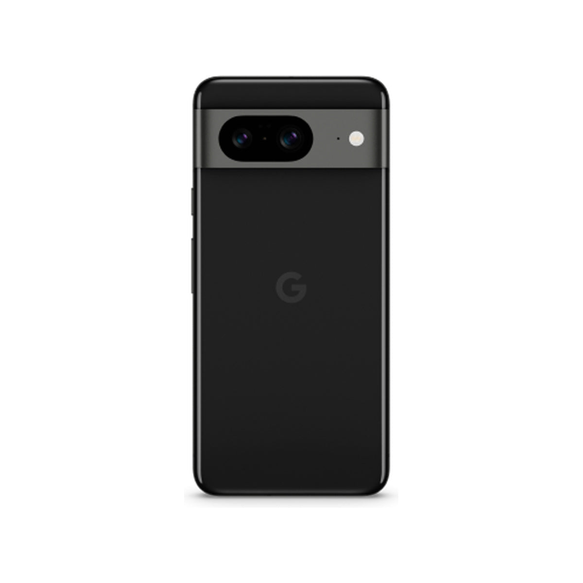 Google Pixel 8 in Obsidian, rear view