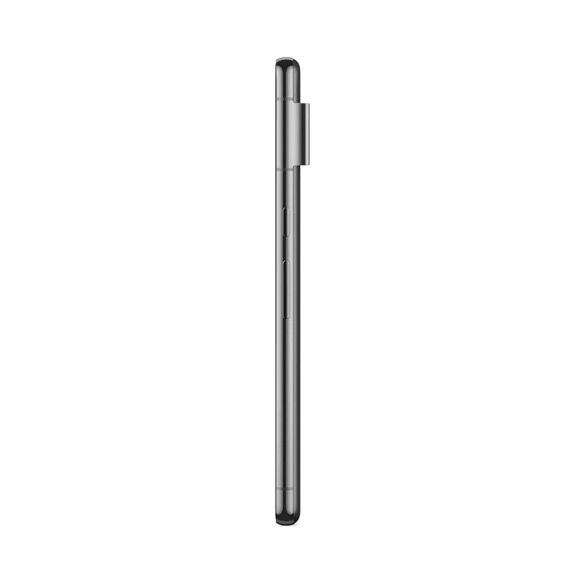 Google Pixel 8 Pro in Obsidian, side view