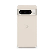 Google Pixel 8 Pro in Porcelain, rear view