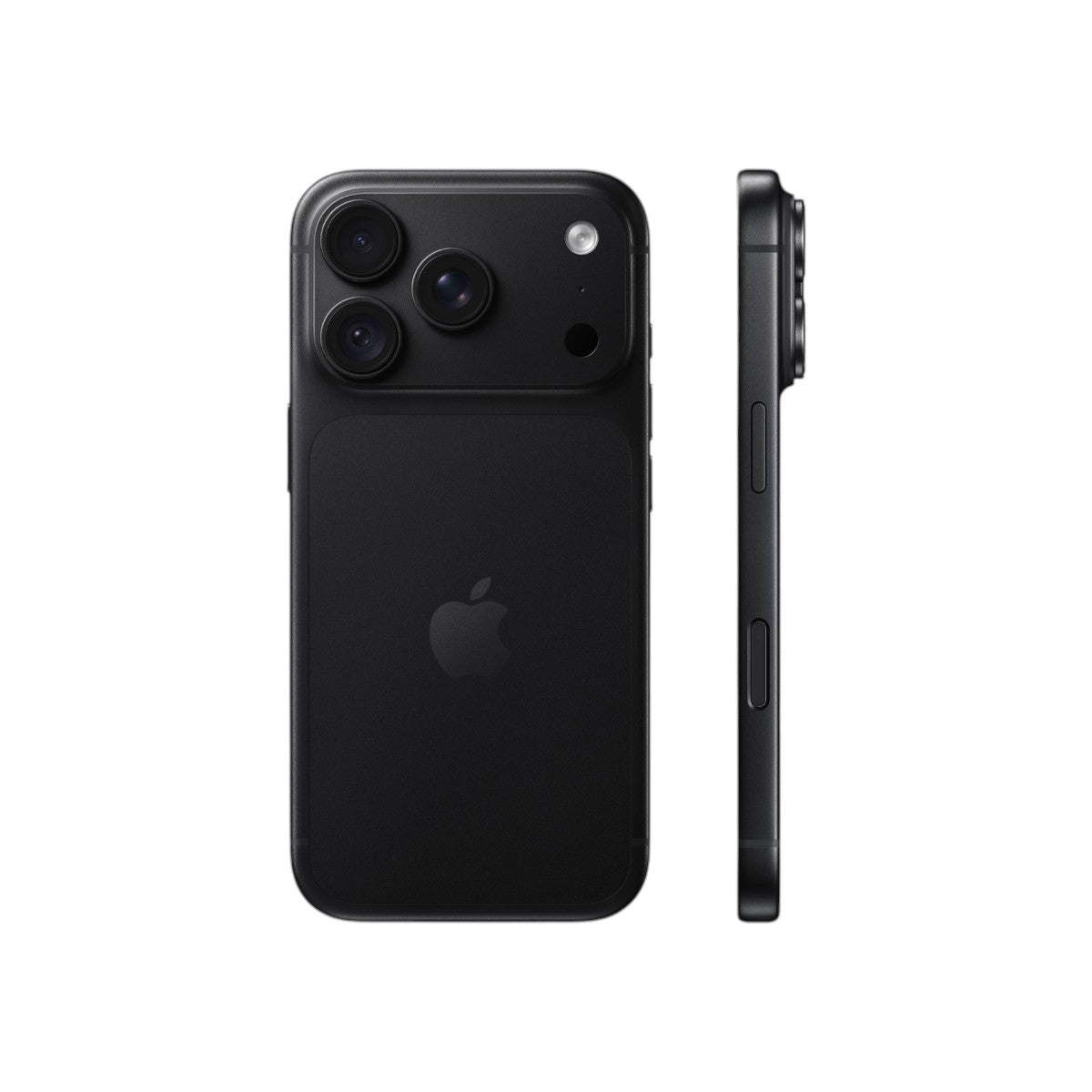 iPhone 18 Pro black — rear and side