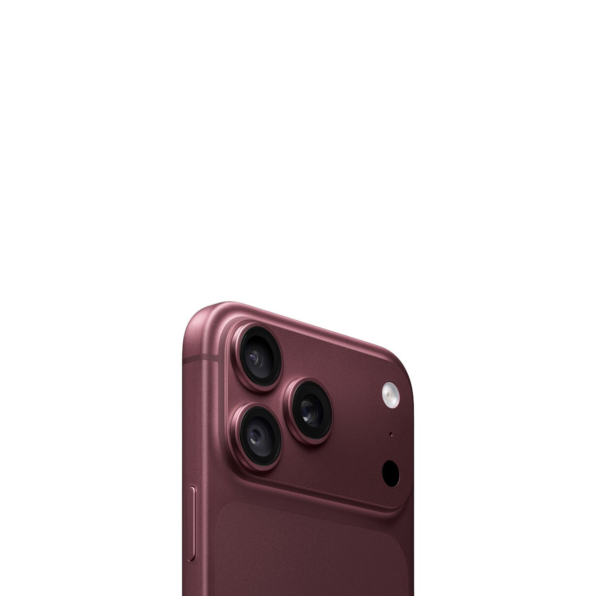 iPhone 18 Pro Max burgundy — camera detail
