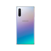 Samsung Galaxy Note10 5G in Aura Glow, rear view