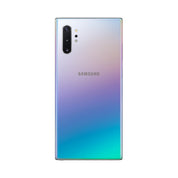 Samsung Galaxy Note10+ in Aura Glow, rear view