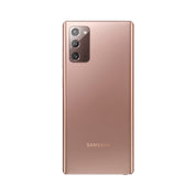 Samsung Galaxy Note20 5G in Mystic Bronze, rear view