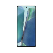 Samsung Galaxy Note20 5G in Mystic Green, front view
