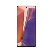 Samsung Galaxy Note20 in Mystic Bronze, front view