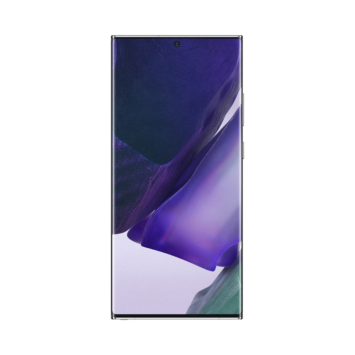 Samsung Galaxy Note20 Ultra in Mystic White, front view