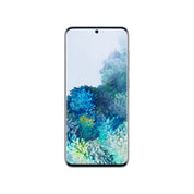 Samsung Galaxy S20 in Cloud Blue, front view