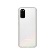 Samsung Galaxy S20 in Cloud White, rear view