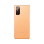 Samsung Galaxy S20 FE 5G in Cloud Orange, rear view