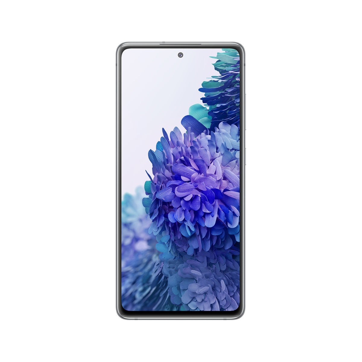 Samsung Galaxy S20 FE 5G in Cloud White, front view