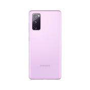 Samsung Galaxy S20 FE in Cloud Lavender, rear view