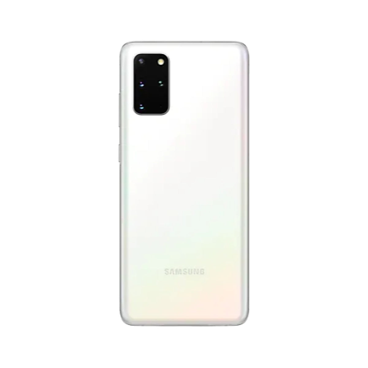 Samsung Galaxy S20+ 5G in Cloud White, rear view