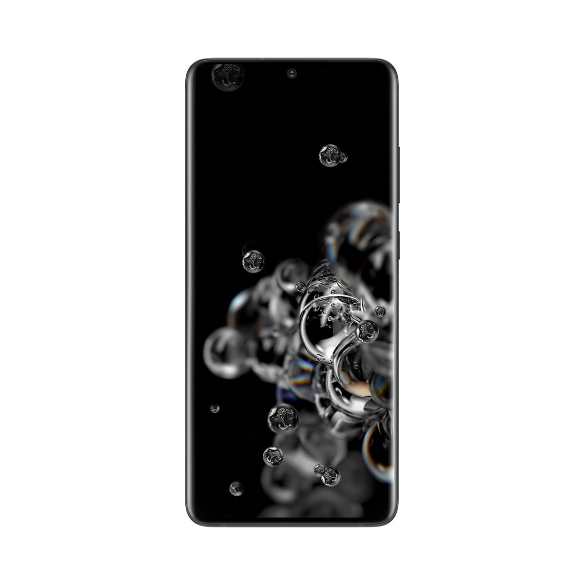 Samsung Galaxy S20 Ultra 5G in Cosmic Black, front view