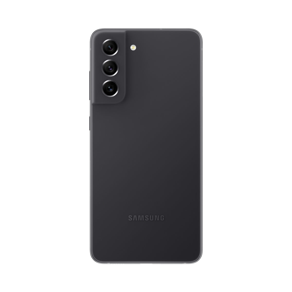 Samsung Galaxy S21 FE in Graphite, rear view