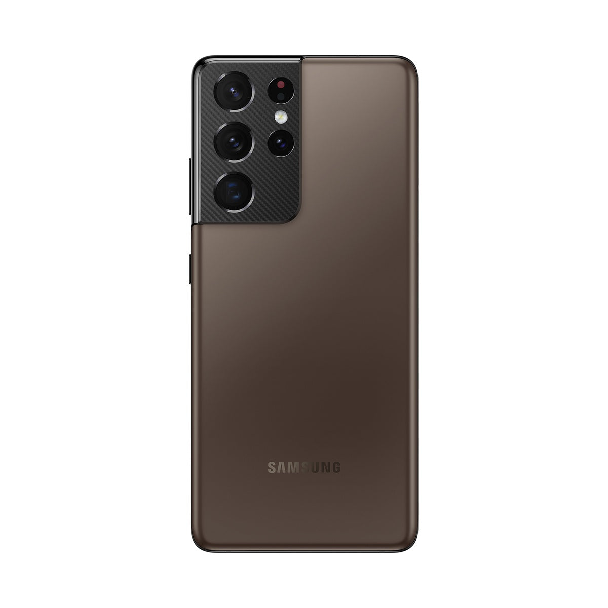 Samsung Galaxy S21 Ultra in Phantom Brown, rear view