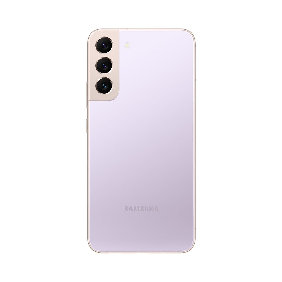 Samsung Galaxy S22+ in Violet, rear view