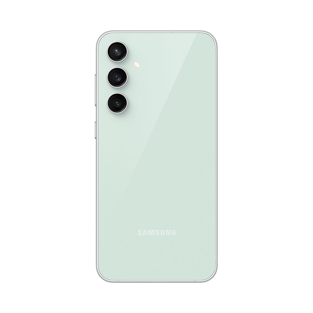 Samsung Galaxy S23 FE in Mint, rear view
