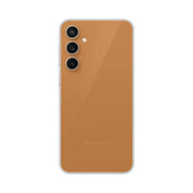 Samsung Galaxy S23 FE in Tangerine, rear view