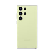 Samsung Galaxy S23 Ultra in Lime, rear view