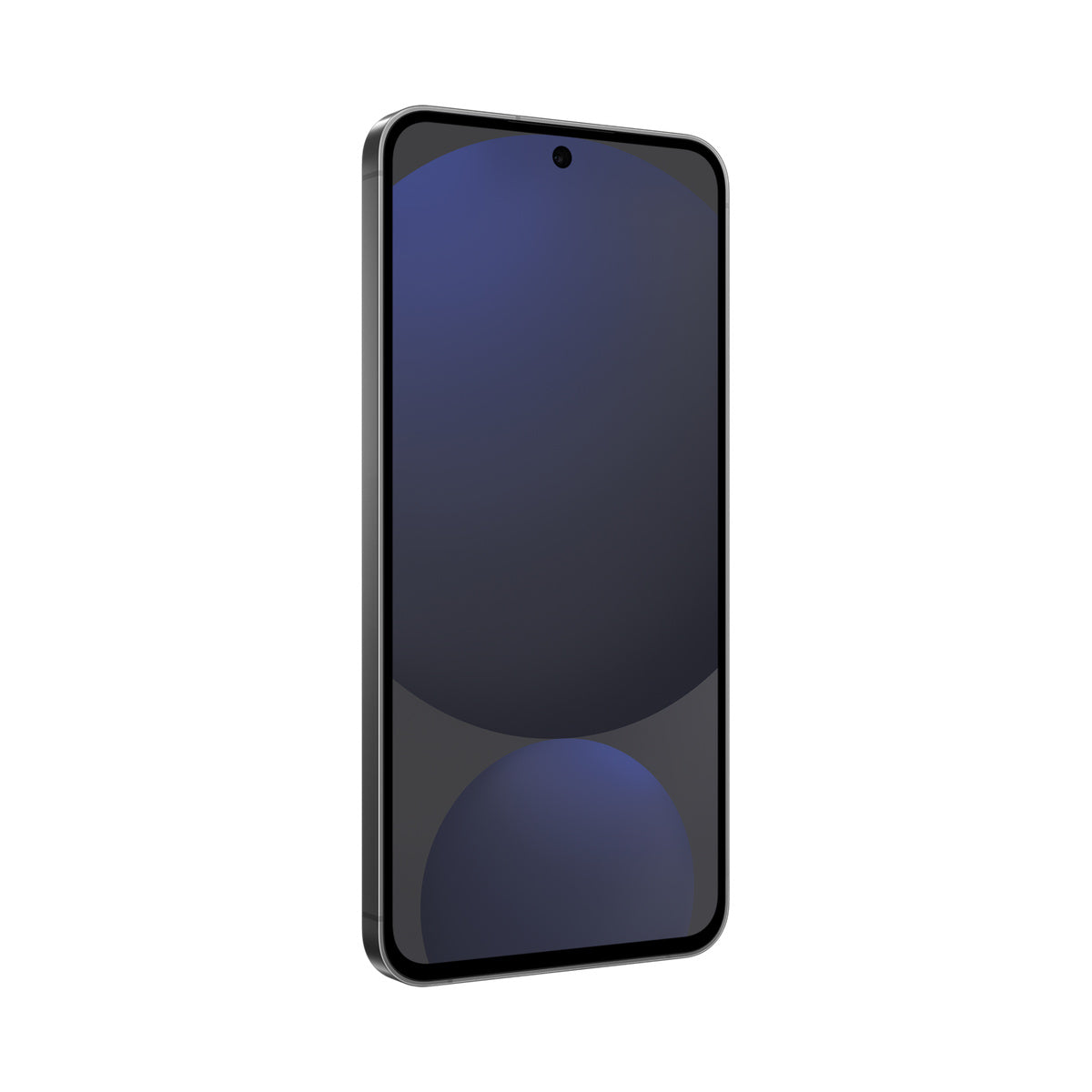 Samsung Galaxy S24 FE in Graphite, angled front view