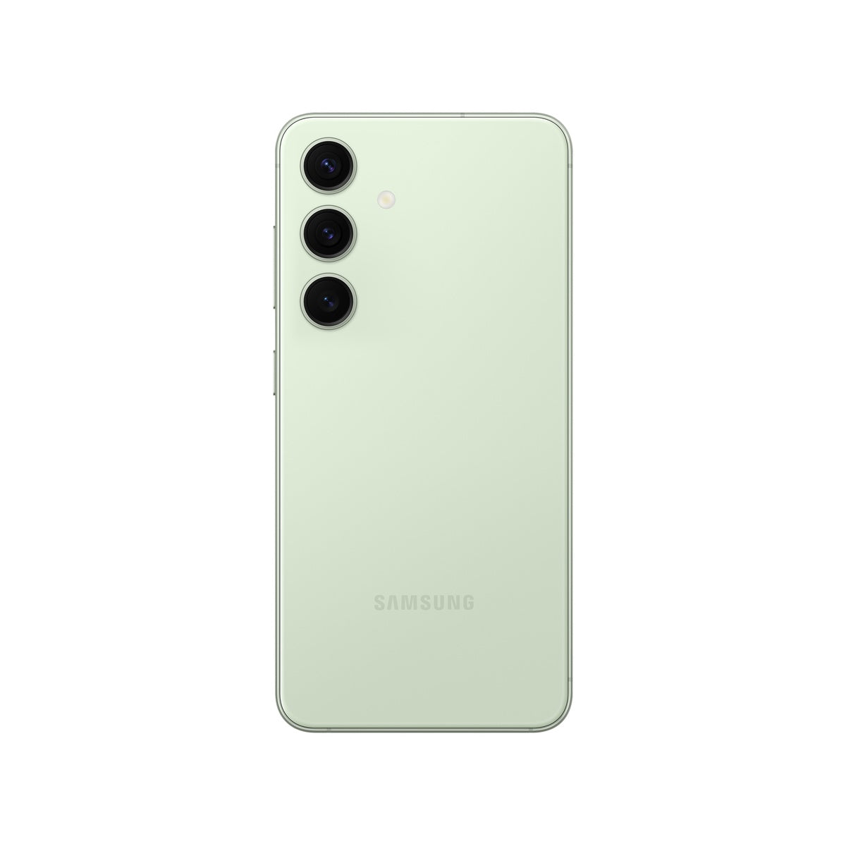 Samsung Galaxy S24 in Jade Green, rear view