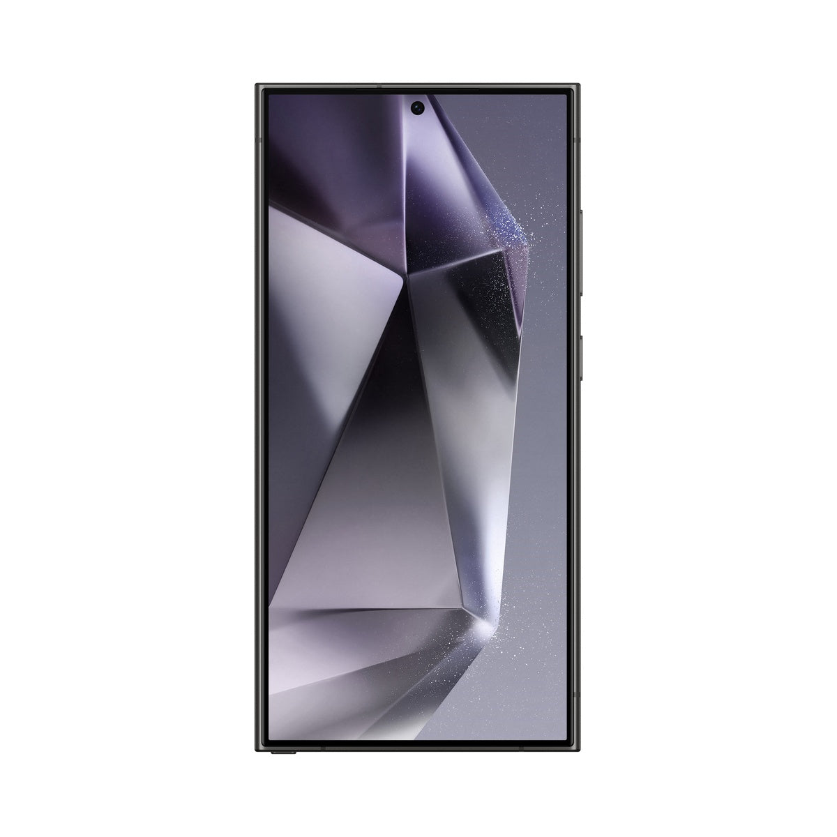 Samsung Galaxy S24 Ultra in Titanium Blue, front view