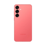 Samsung Galaxy S25+ in Coralred, rear view