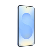 Samsung Galaxy S25 Plus in Icy Blue, angled front view