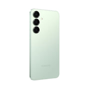Samsung Galaxy S25 Plus in Mint, angled rear view