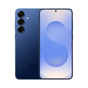 Samsung Galaxy S25 Plus in Navy, front and rear view