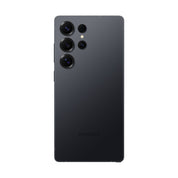 Samsung Galaxy S25 Ultra in Titanium Jetblack, rear view