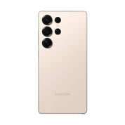 Samsung Galaxy S25 Ultra in Titanium Pinkgold, rear view