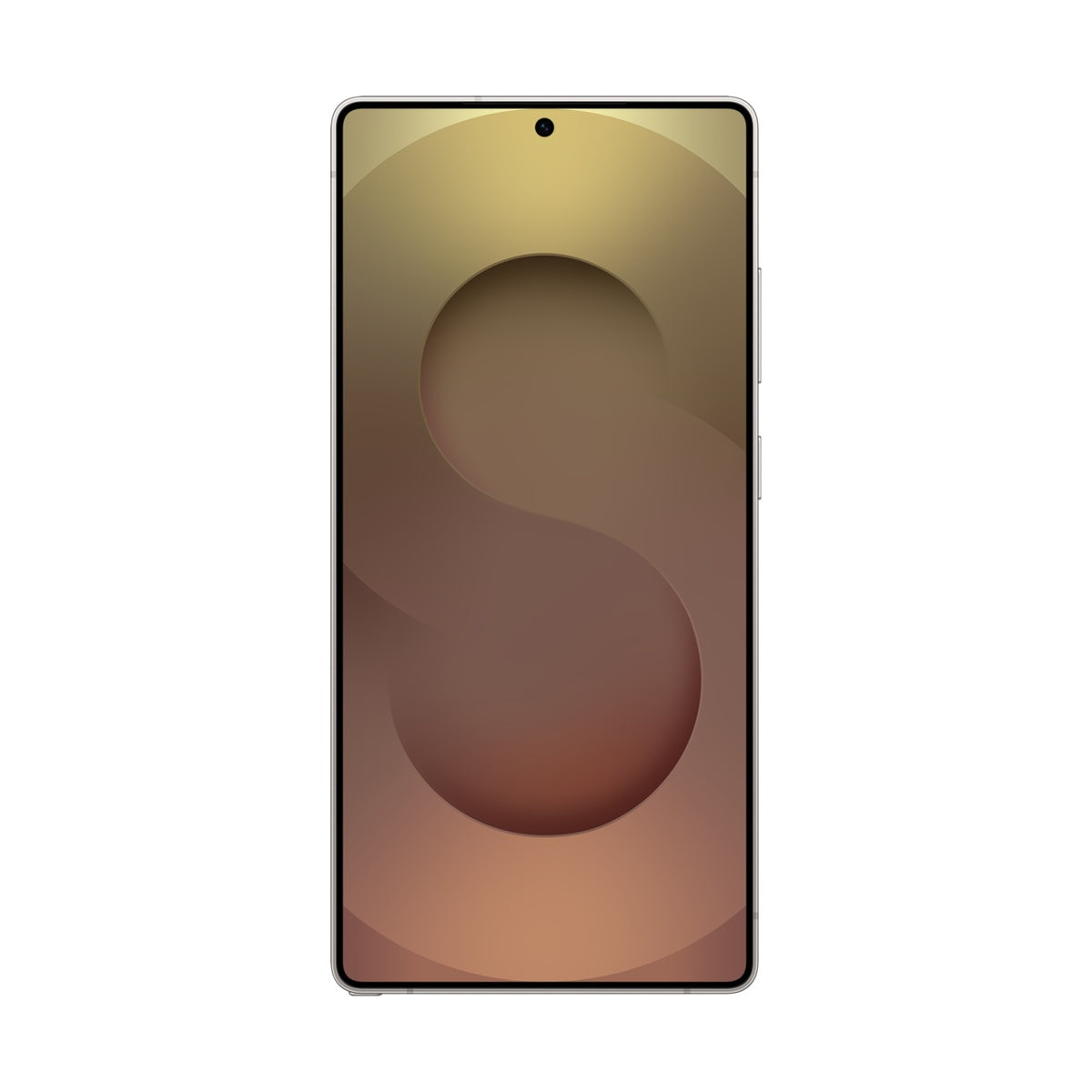 Samsung Galaxy S25 Ultra in Titanium Pinkgold, front view