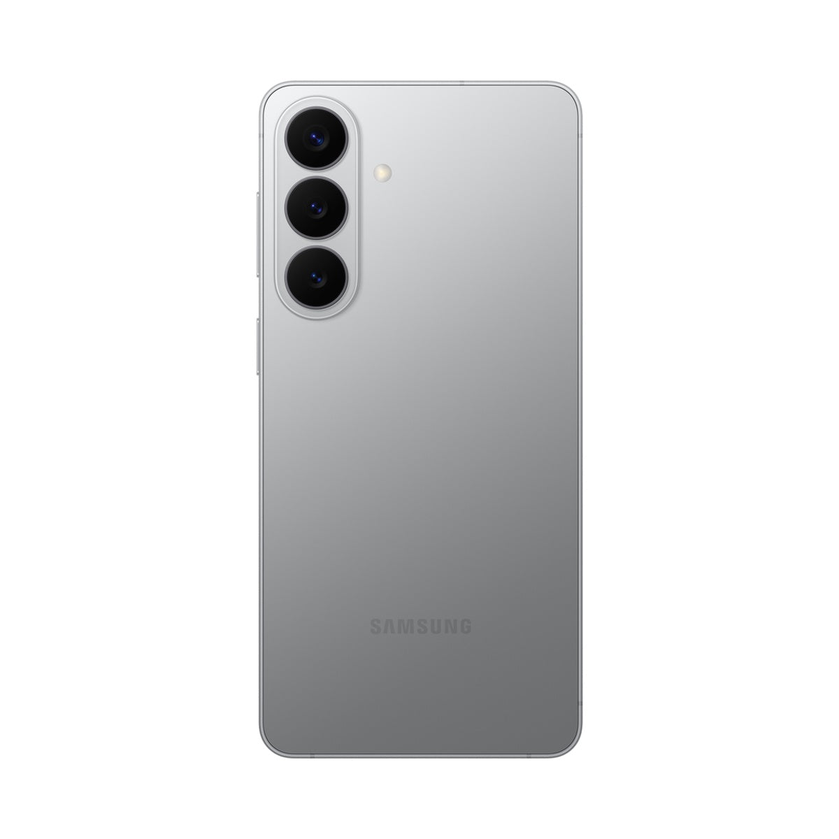 Samsung Galaxy S26+ in Silver Shadow, rear view