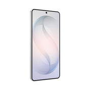 Samsung Galaxy S26 Plus in White, angled front view