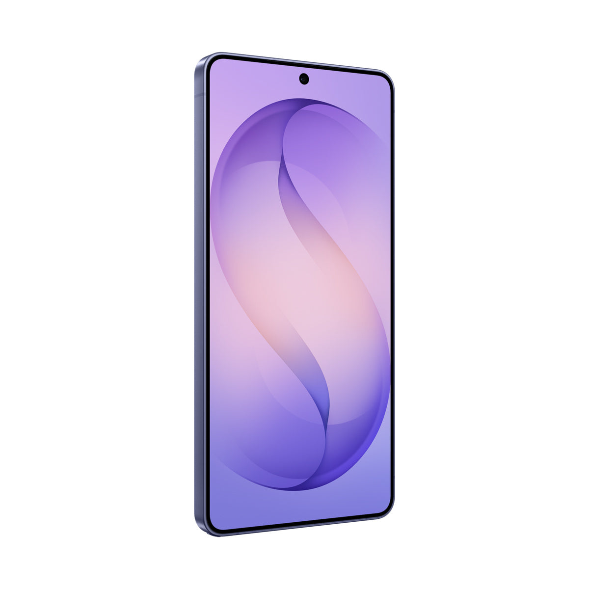 Samsung Galaxy S26 Ultra in Cobalt Violet, angled front view