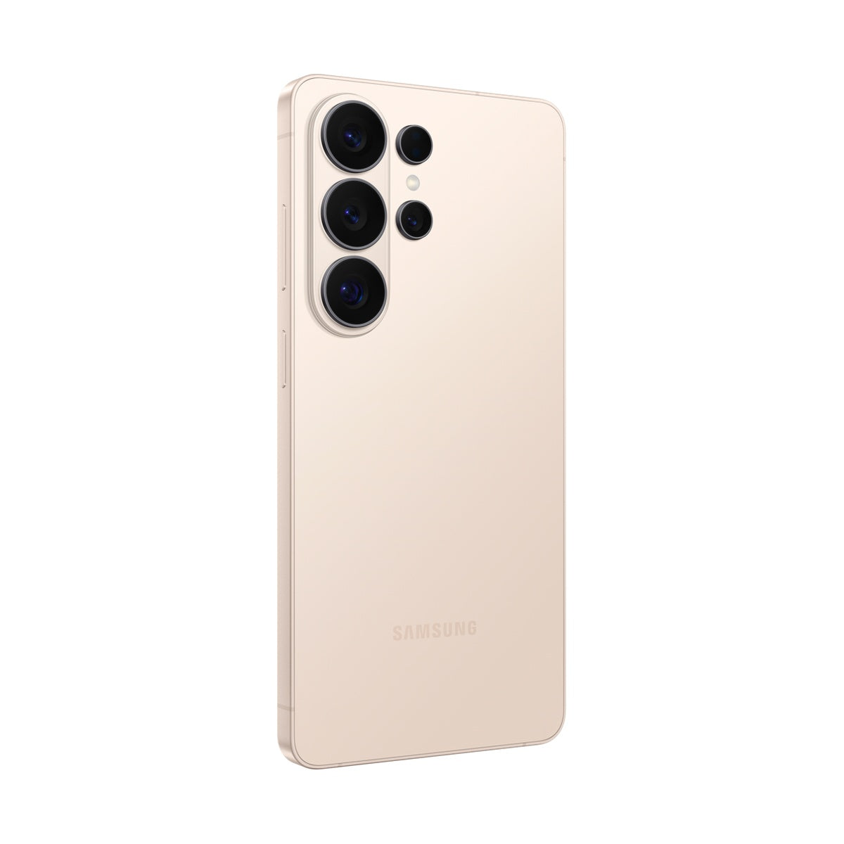 Samsung Galaxy S26 Ultra in Pink Gold, rear view