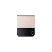 Samsung Galaxy Z Flip4 in Pink Gold, closed front view