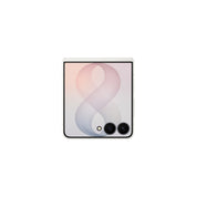 Samsung Galaxy Z Flip8 in Cream, folded cover screen